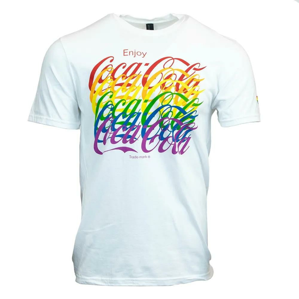 Coca-Cola Pride Multi Script Unisex Tee | Coca-Cola Store