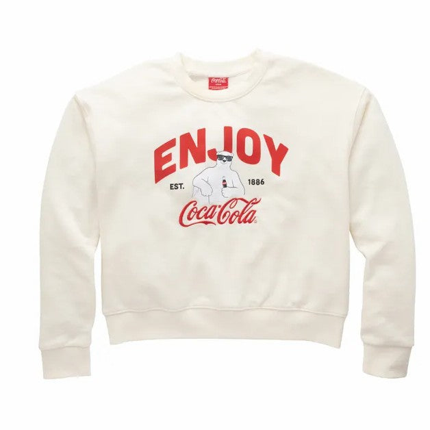 Coca-Cola Polar Bear French Terry Fleece | Coca-Cola Store