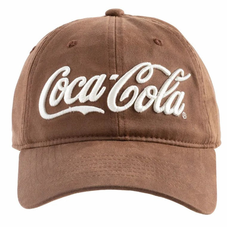 Coca-Cola Waxed Script Baseball Cap | Coca-Cola Store