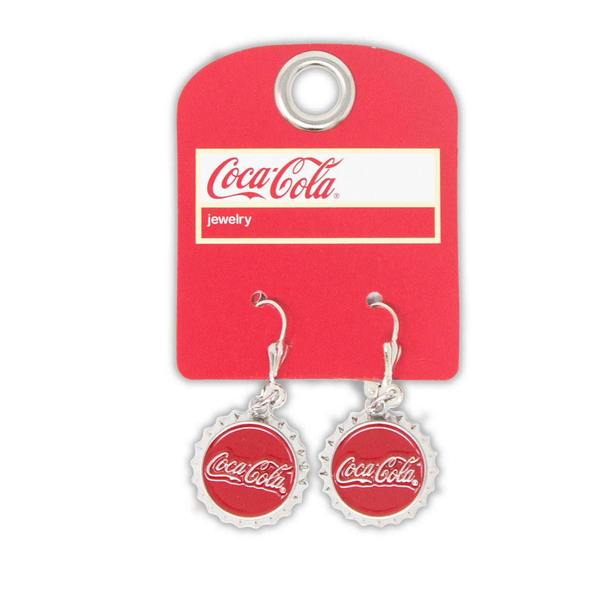 Coca-Cola Luxe Bottle Cap Earrings | Coca-Cola Store
