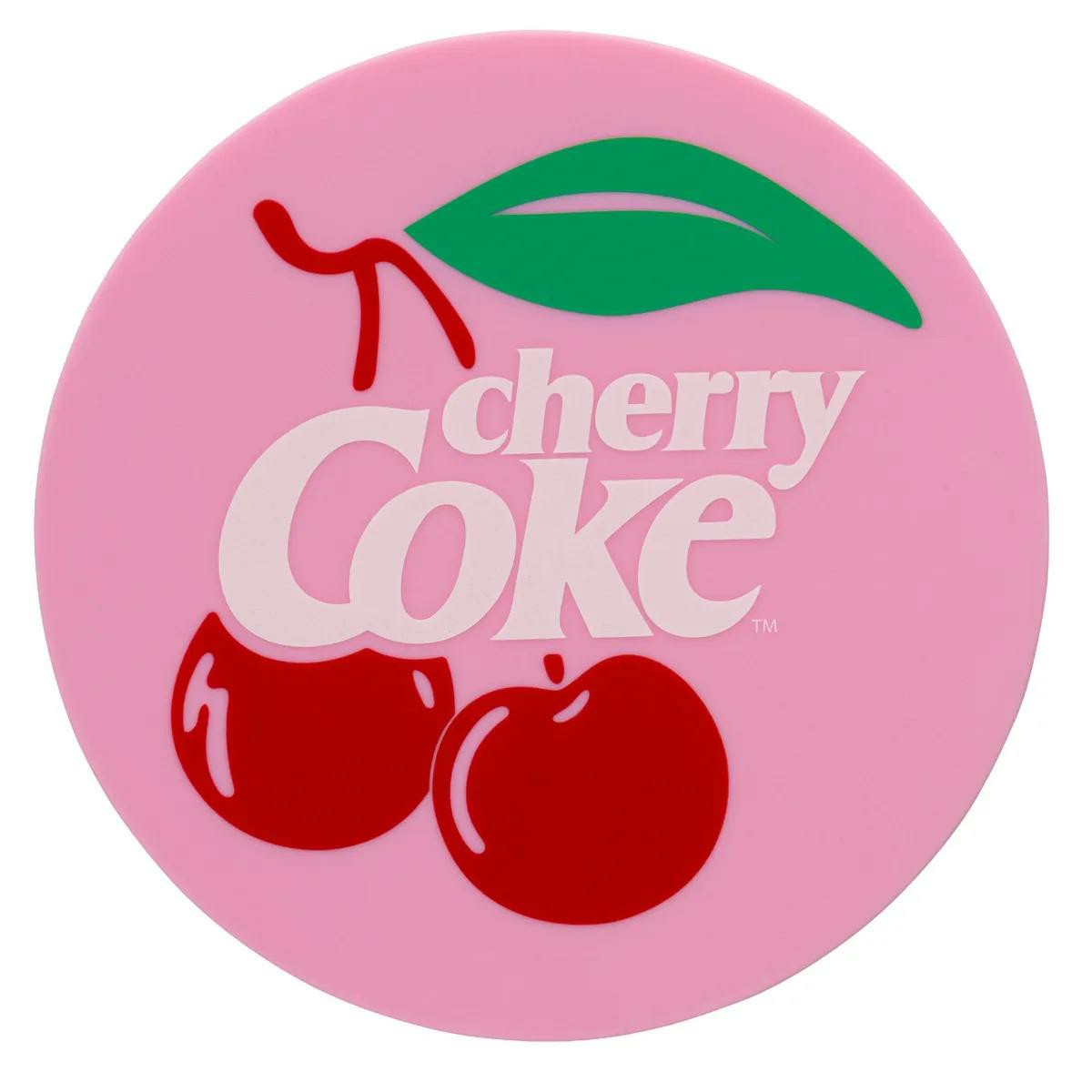 Cherry Coke Pink Coaster | Coca-Cola Store