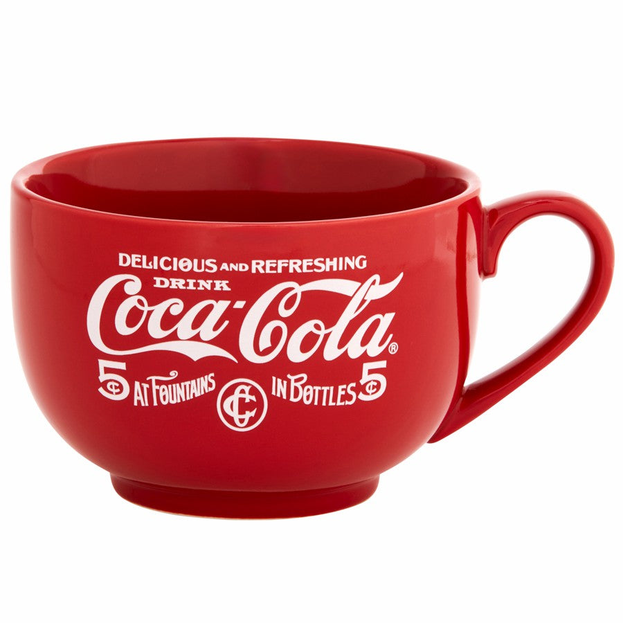 Coca-Cola 5 Cent Red Soup Mug | Coca-Cola Store