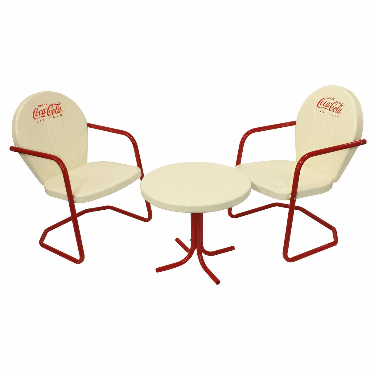 Coca-Cola Vanilla Tulip Bistro Set - 3PC | Coca-Cola Store