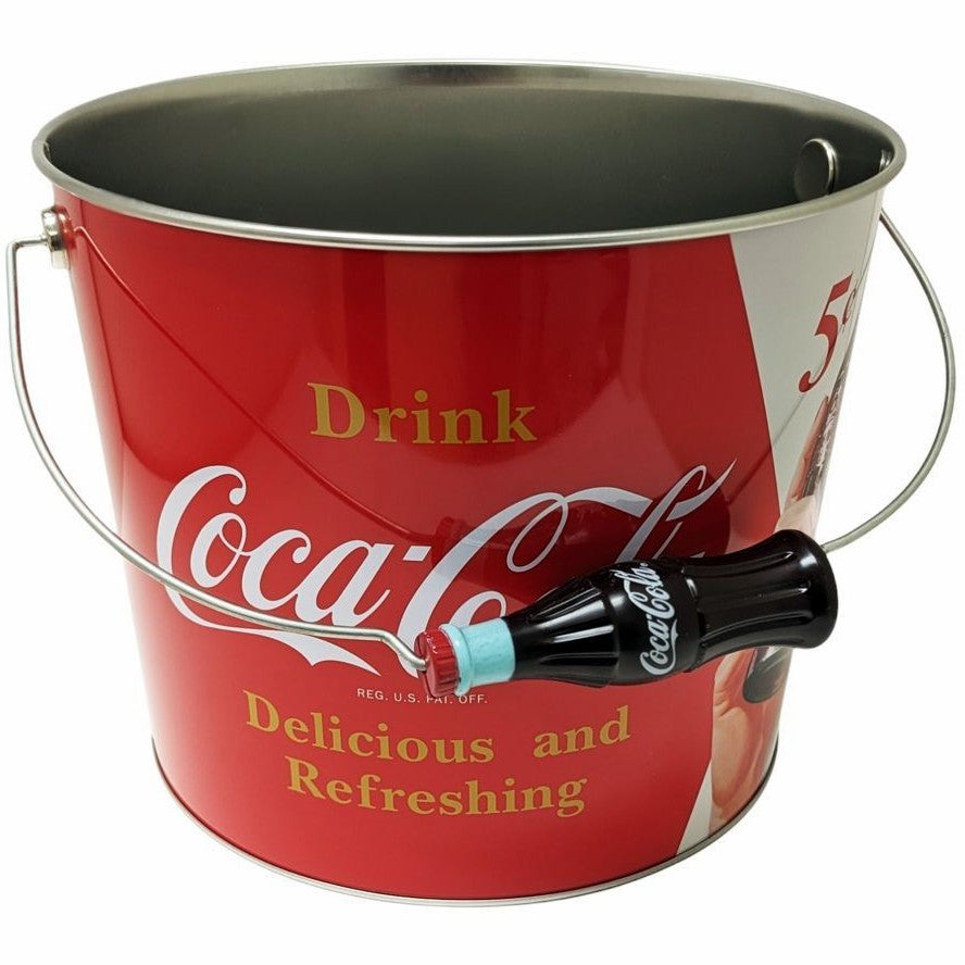 Coca-Cola Galvanized Tin Beverage Bucket | Coca-Cola Store