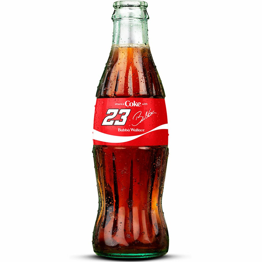 Bubba Wallace NASCAR Coca-Cola Bottle | Coca-Cola Store