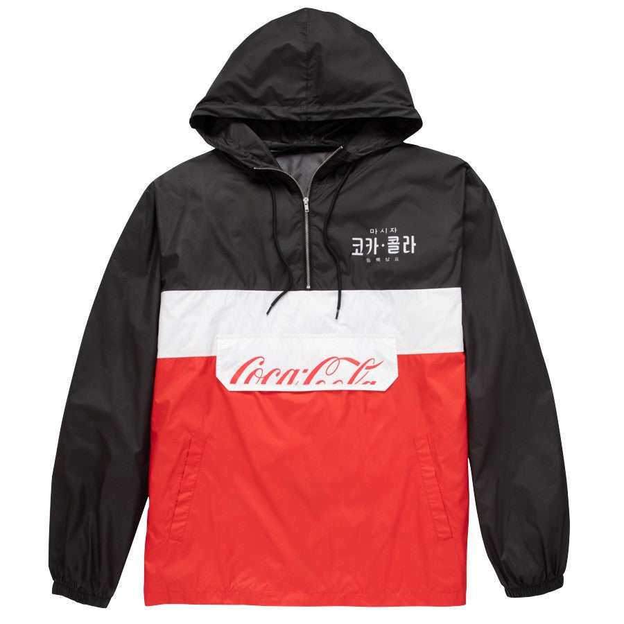 Coca-Cola Unisex Colorblock Anorak | Coca-Cola Store