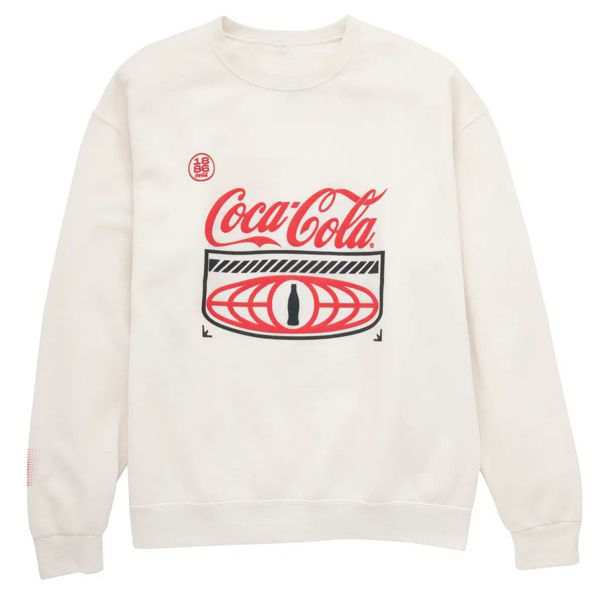 Coca-Cola World Wide Unisex Sport Core Crewneck | Coca-Cola Store