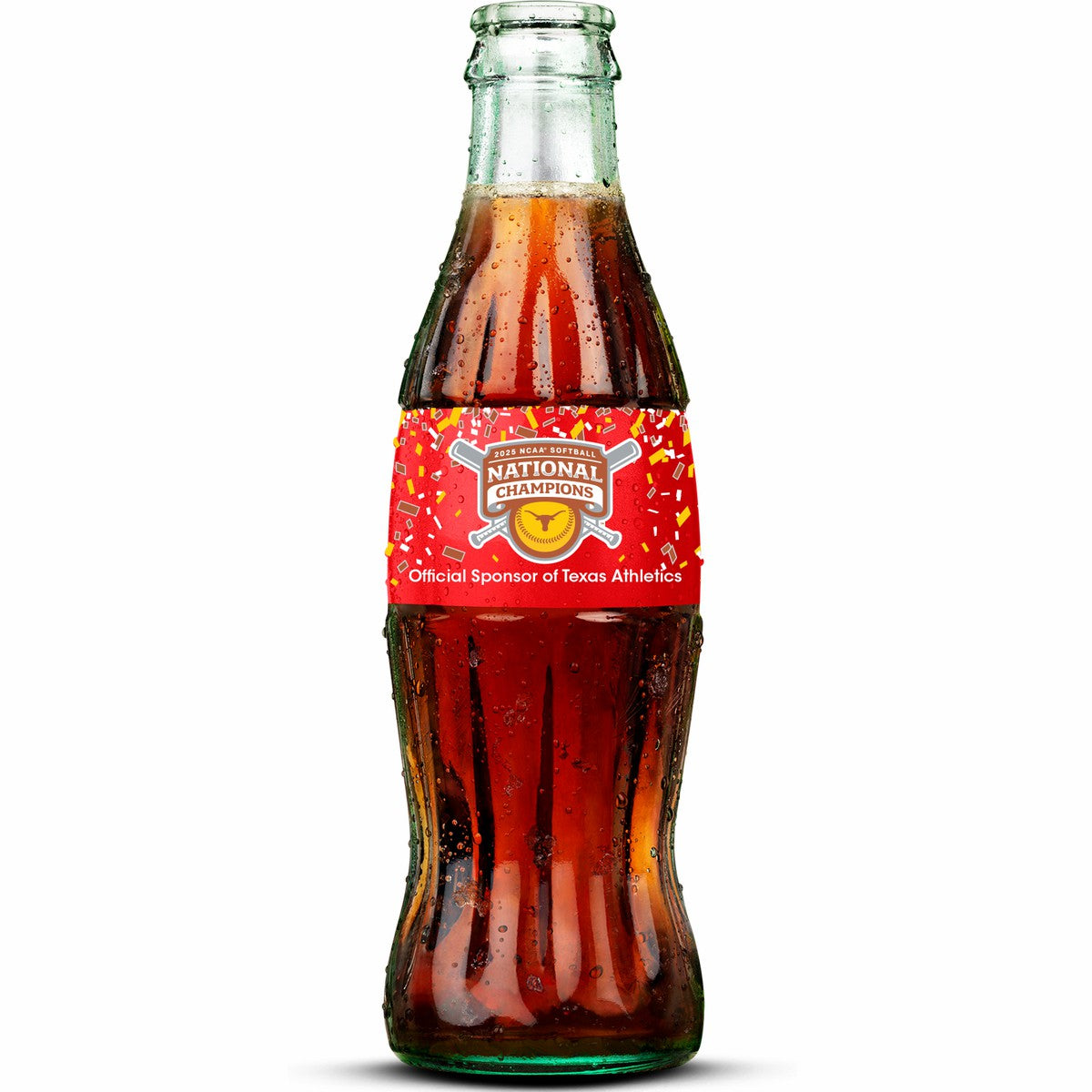 Texas Longhorns 2025 NCAA DI Softball National Champions Bottle | Coca-Cola Store