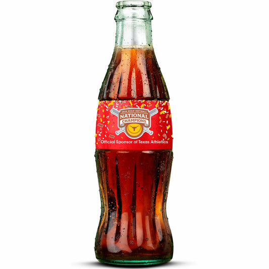 Texas Longhorns 2025 NCAA DI Softball National Champions Bottle | Coca-Cola Store