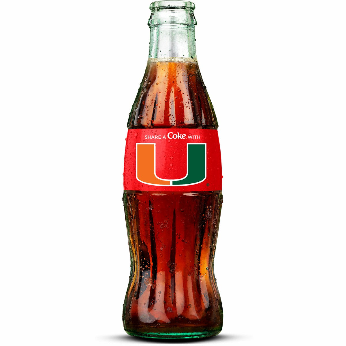 University of Miami Coca-Cola Bottle | Coca-Cola Store