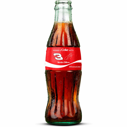 Austin Dillon NASCAR Coke Bottle | Coca-Cola Store
