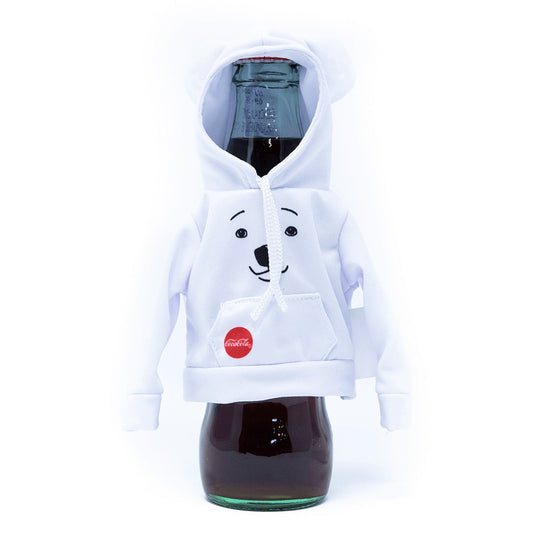 Coca-Cola Polar Bear Bottle Mini Hoodie | Coca-Cola Store
