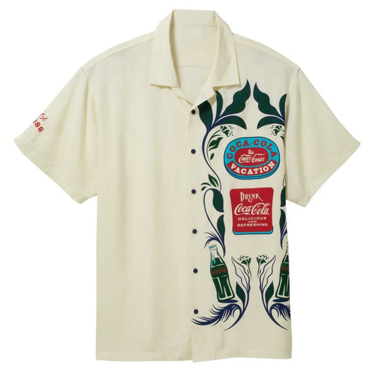 Coca‑Cola Vacation Woven Unisex Shirt | Coca-Cola Store