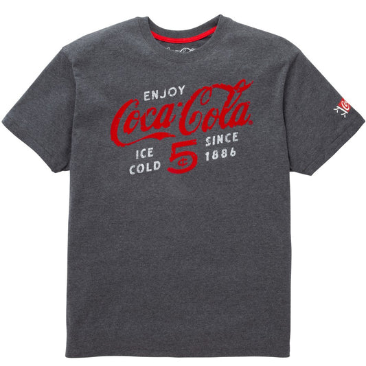 Coca-Cola Flocked 5Cent Unisex Tee | Coca-Cola Store