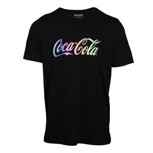 Coca-Cola Pride Rainbow Script Unisex Tee | Coca-Cola Store