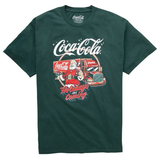 Coca-Cola Semi Truck With Santa  Unisex Tee | Coca-Cola Store
