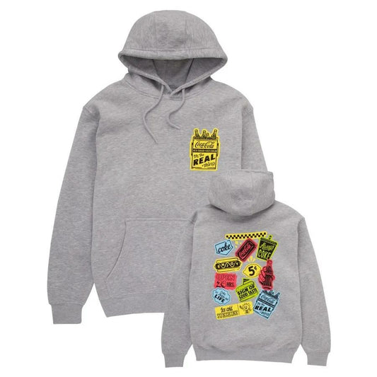Coca‑Cola Sticker Unisex Hoodie | Coca-Cola Store