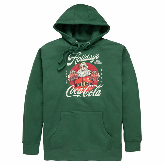 Coca-Cola Santa Bottles Unisex Hoodie | Coca-Cola Store