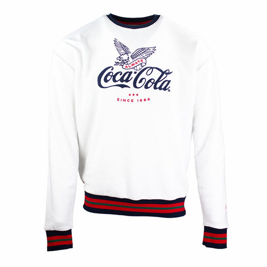 Coca-Cola Legend Men's Ringer Crew Fleece | Coca-Cola Store