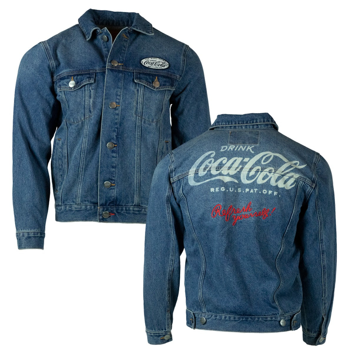 Coca-Cola Unisex Denim Jacket | Coca-Cola Store