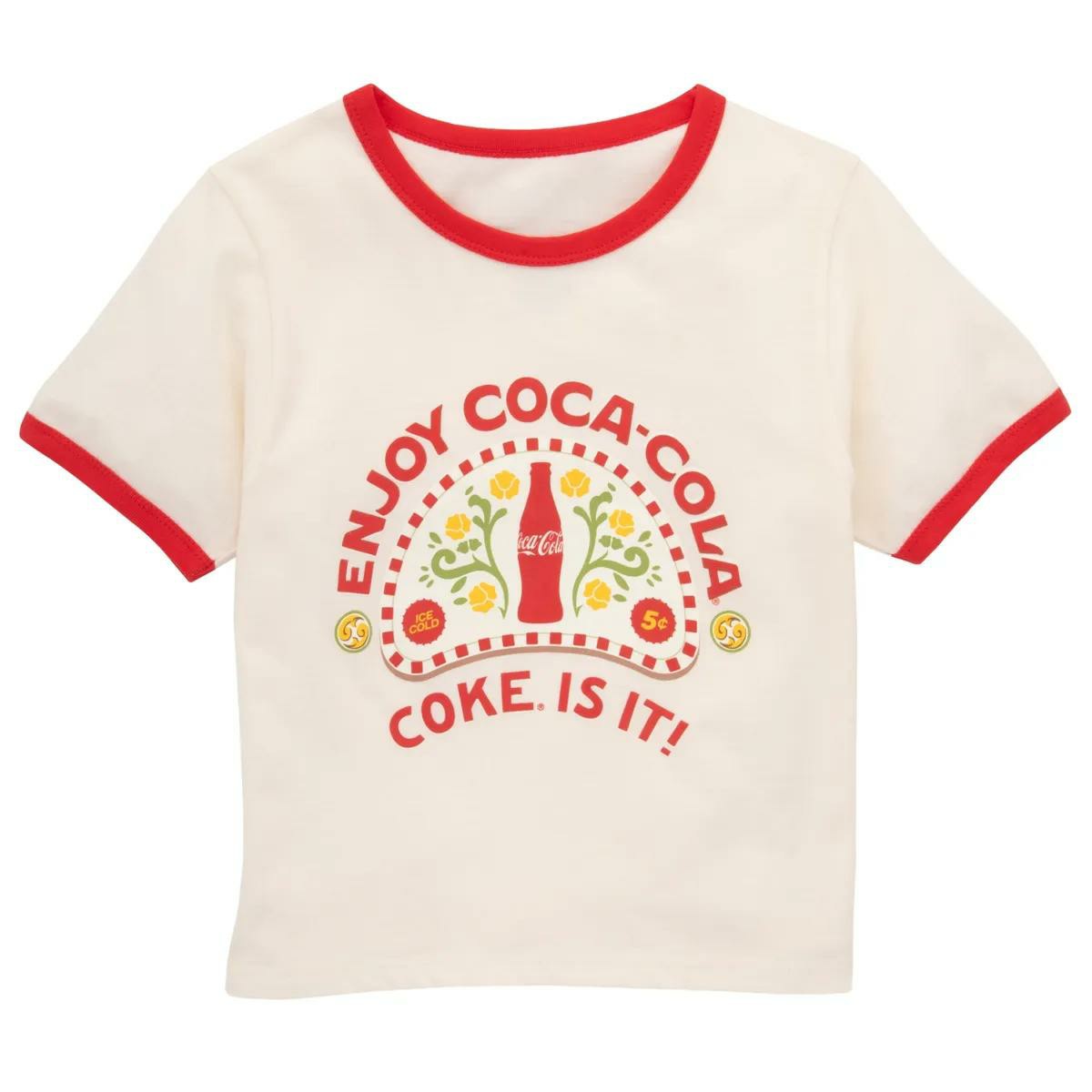 Coca‑Cola Enjoy Coke Retro Ringer Women's T‑Shirt | Coca-Cola Store