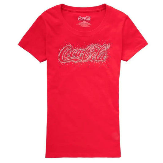Coca-Cola Tonal Script Women's Red Tee | Coca-Cola Store