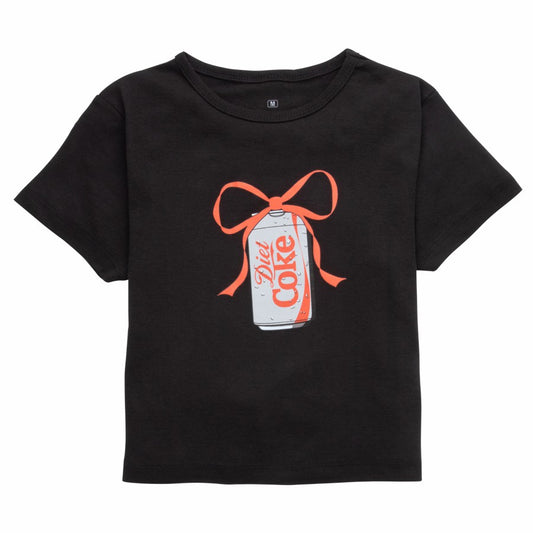Diet Coke Junior Women's Crop Tee | Coca-Cola Store