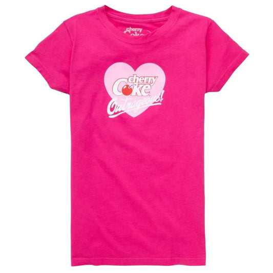 Cherry Coke Women's Heart Tee | Coca-Cola Store