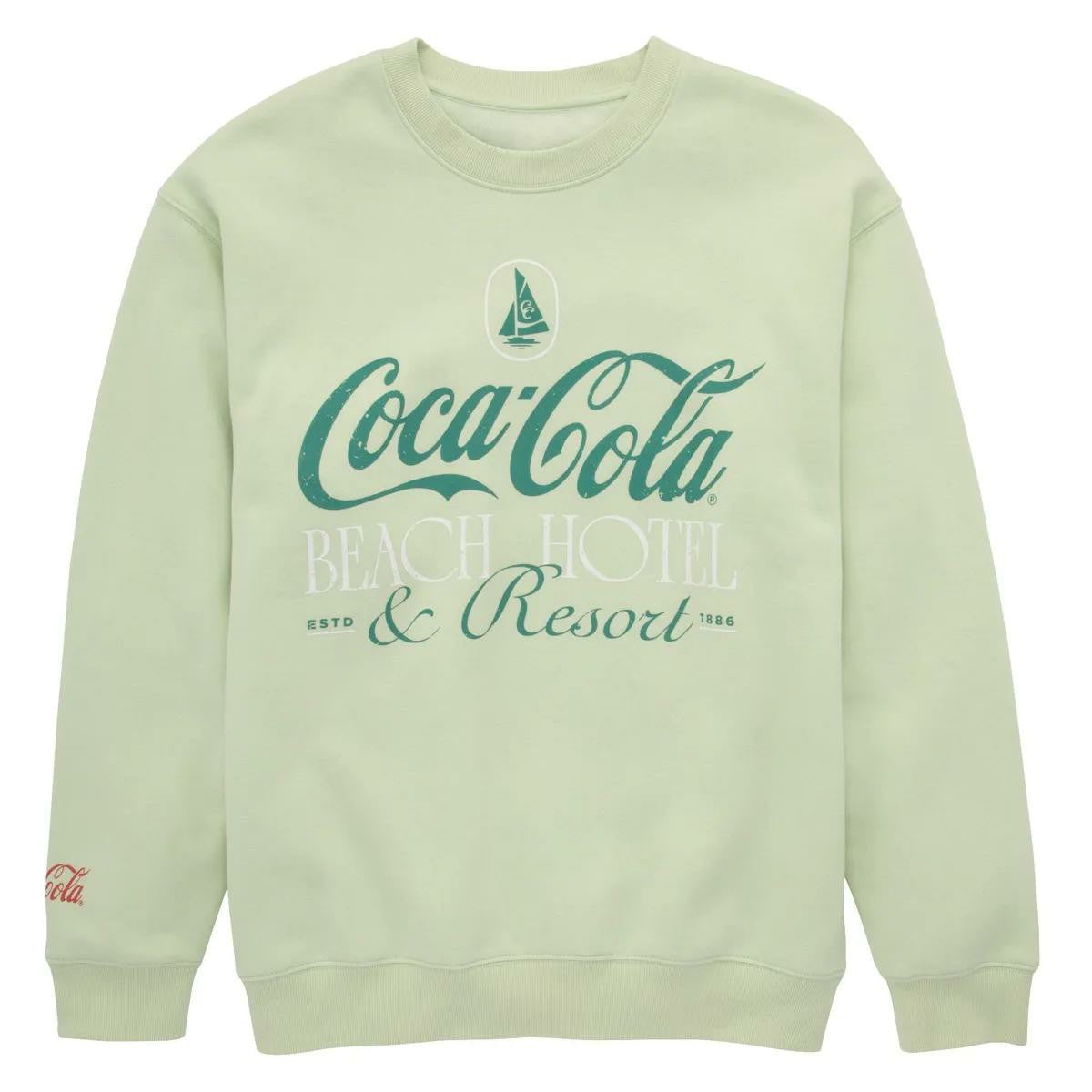 Coca-Cola Resort Green Women's Crewneck | Coca-Cola Store