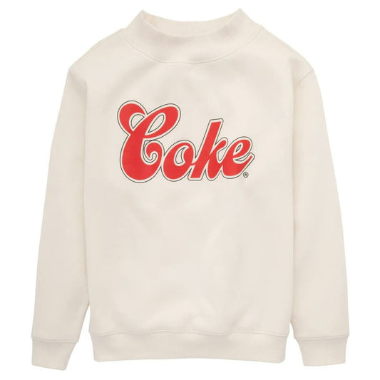 Coca-Cola Red Coke Script Women's Crewneck | Coca-Cola Store