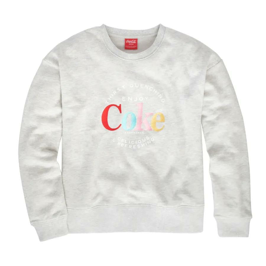 Coke Women's Chromatic Crew Fleece | Coca-Cola Store