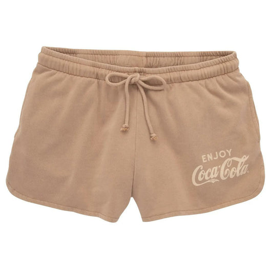 Coca-Cola Enjoy Coca-Cola Tan Shorts | Coca-Cola Store