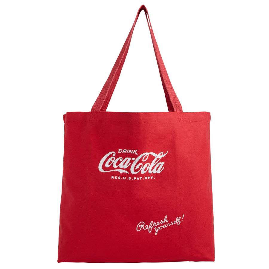 Coca-Cola Red Script Tote | Coca-Cola Store