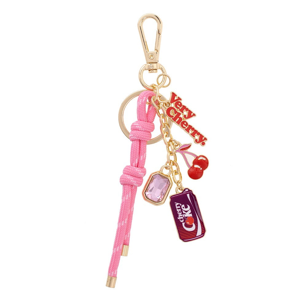 Cherry Coke Bag Charm | Coca-Cola Store