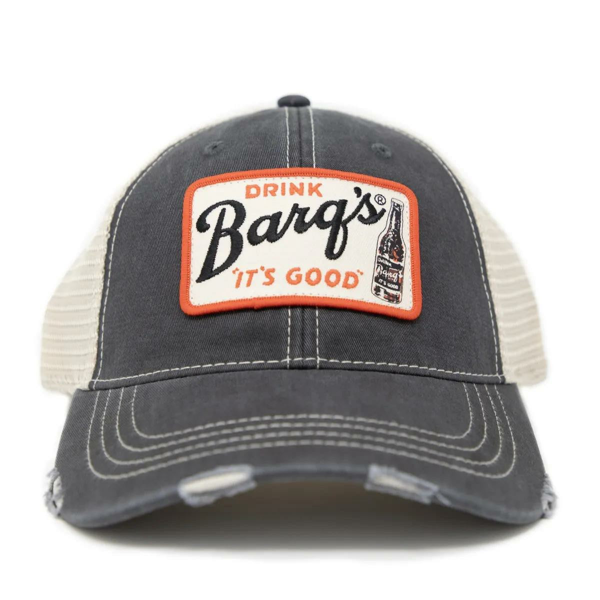 Barqs Distressed Trucker Hat | Coca-Cola Store