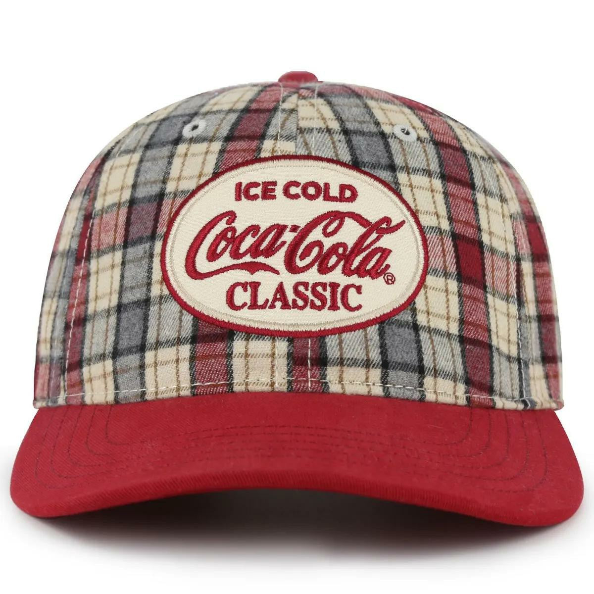 Coca-Cola Script Plaid Hat | Coca-Cola Store