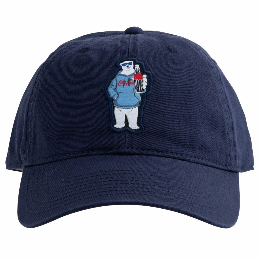 Coca-Cola Polar Bear w/Hoodie Baseball Cap | Coca-Cola Store