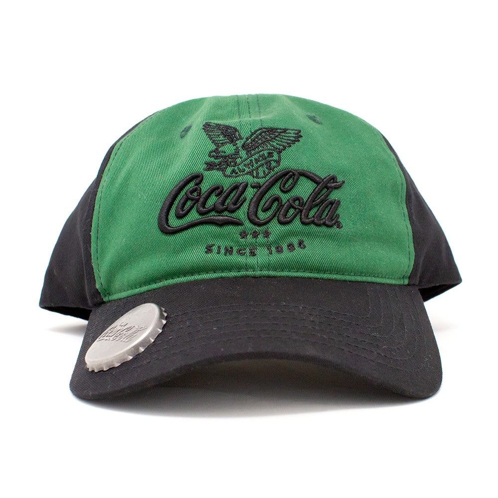 Coca-Cola Script 2 Tone Baseball Cap W/Opener | Coca-Cola Store