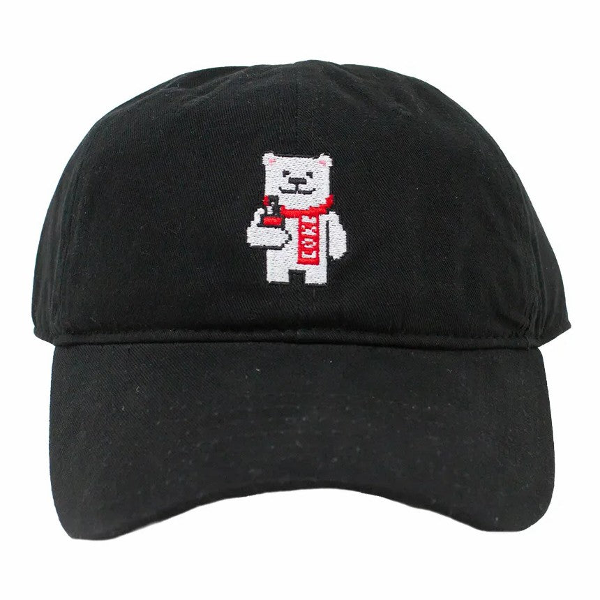 Coca-Cola Polar Bear Pixel Baseball Cap | Coca-Cola Store
