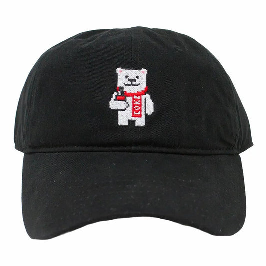Coca-Cola Polar Bear Pixel Baseball Cap | Coca-Cola Store