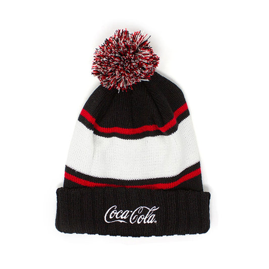 Coca-Cola Script Pom & Cuff Beanie | Coca-Cola Store