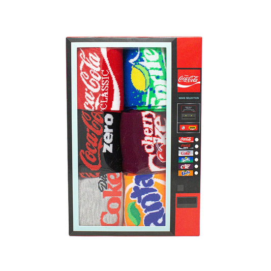 Multi Brand Women's Vending Machine Socks 6PK | Coca-Cola Store