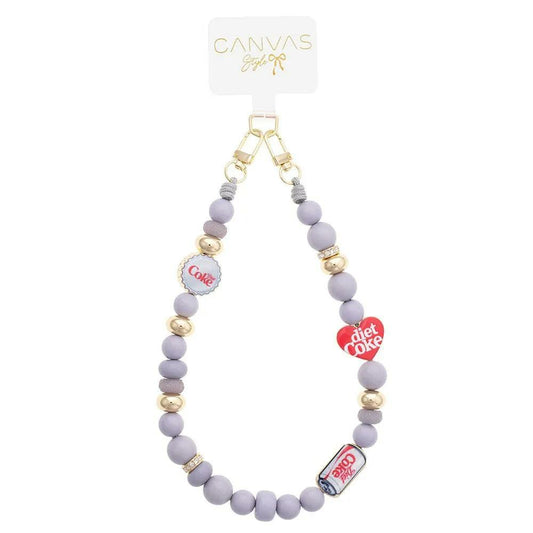 Diet Coke Beaded Wristlet | Coca-Cola Store