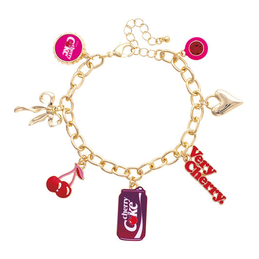 Cherry Coke Icons Charm Bracelet | Coca-Cola Store