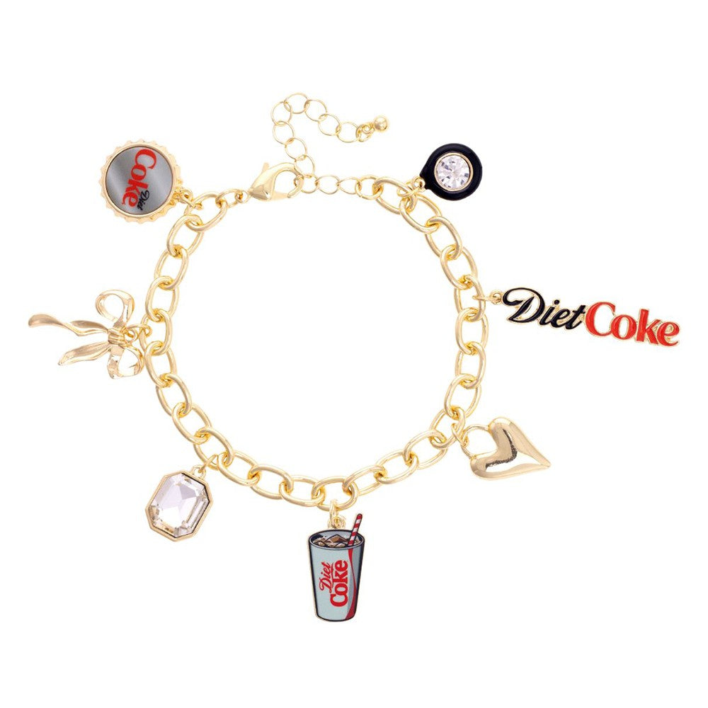 Diet Coke Icons Charm Bracelet | Coca-Cola Store