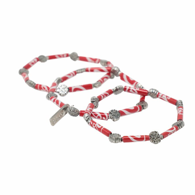 Coca-Cola Mitz Label Bracelet Set/3 | Coca-Cola Store
