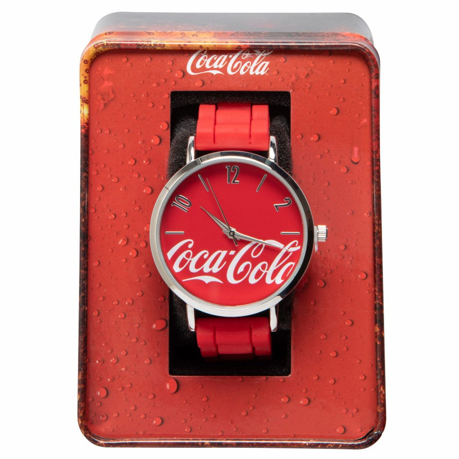 Coca-Cola Red Script Watch | Coca-Cola Store