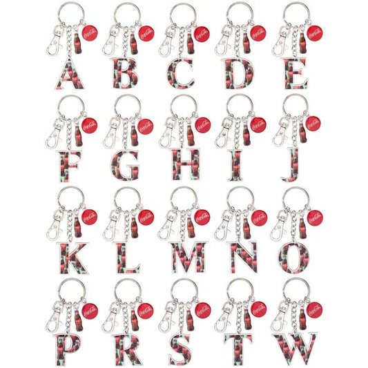 Coca-Cola Initial Icons Keychain | Coca-Cola Store