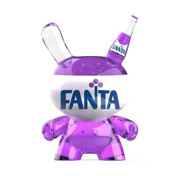 Fanta & Kidrobot 3" Fanta Grape Resin Dunny Art Figure | Coca-Cola Store