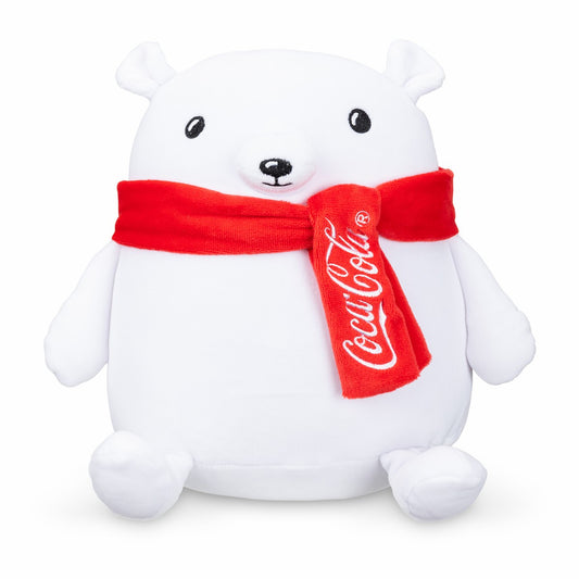 Coca‑Cola Polar Bear Trendy Plush | Soft Collectible | Coca-Cola Store